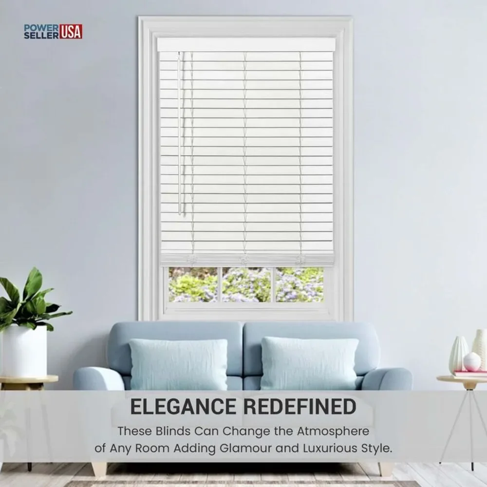 PowerSellerUSA Cordless Window Blinds, Privacy & Room Darkening 2